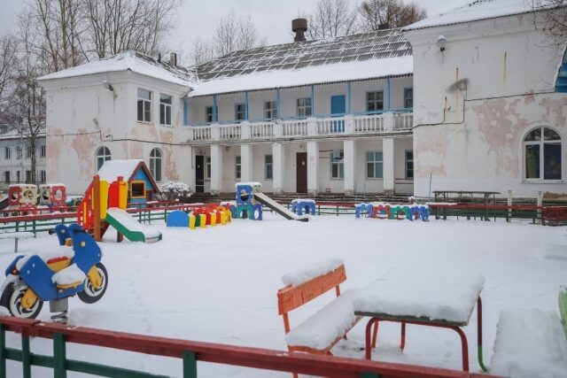 В Переборах начался ремонт детского сада № 52