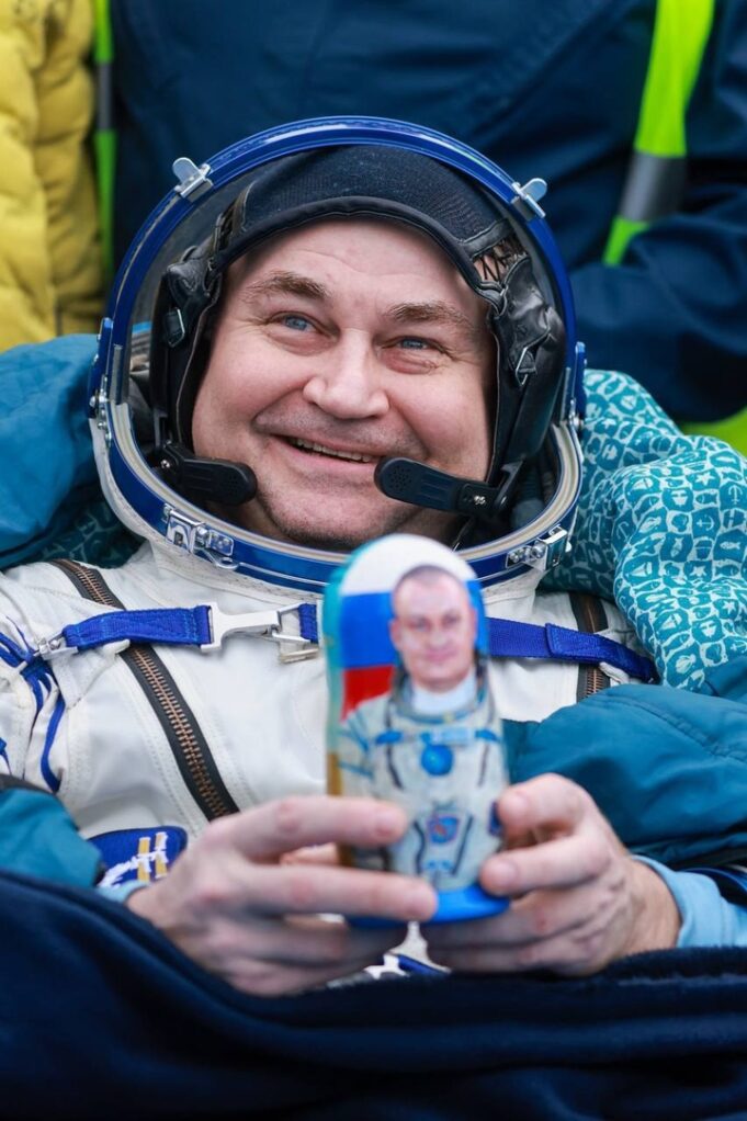 Алексей Овчинин вернулся из своего четвертого космического полета