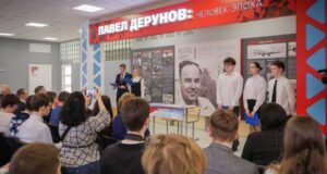 В Рыбинске в школе №12 открыли «Парту героя» в честь Павла Дерунова