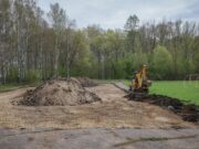 На Слипе строят современную спортивную площадку