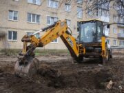 В Рыбинске начались работы по благоустройству дворовых территорий