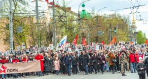 Рыбинск встретил 80-летие Великой Победы