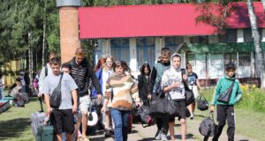 Дети из Запорожской области приехали на отдых в Рыбинск