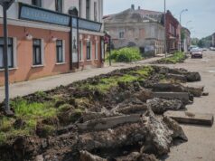 На улице Чкалова в Рыбинске возобновилм ремонтные работы