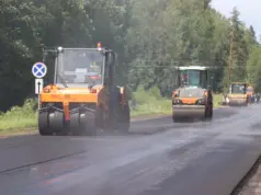 На трассе Сергиев Посад – Калязин – Рыбинск – Череповец продолжается масштабный ремонт