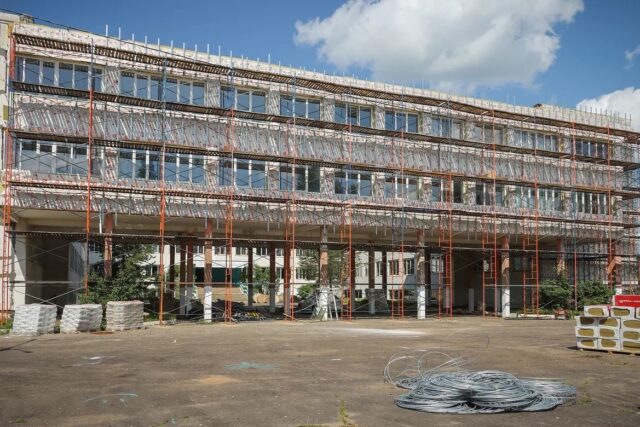 Половина готова: стало известно, как продвигается капитальный ремонт в школе №6