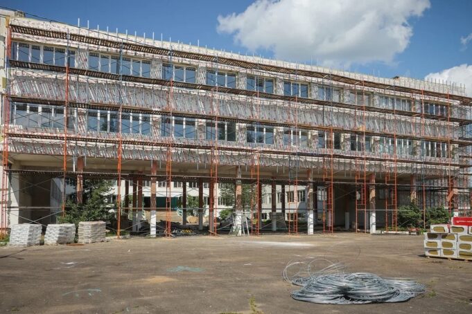 Половина готова: стало известно, как продвигается капитальный ремонт в школе №6