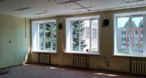 В Рыбинске в школе №17 ремонтные работы выполнены на половину