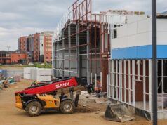 В Рыбинске продолжается строительство ледовой арены