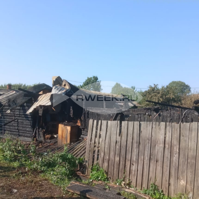 В Рыбинске пожар унёс жизни двух человек