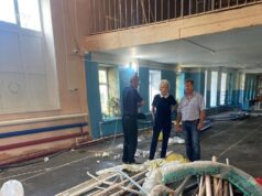 В спортивной школе олимпийского резерва №2 им. ЗТР А.Л. Елфимова завершается большой ремонт