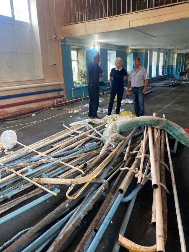 В спортивной школе олимпийского резерва №2 им. ЗТР А.Л. Елфимова завершается большой ремонт