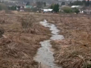 Больше года в Рыбинском районе не решают проблему со зловонной речкой