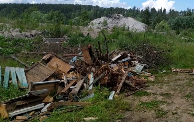 Свалку под Рыбинском уберут до конца сентября