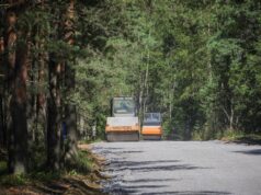 Дорогу на «Полянку» начинают асфальтировать