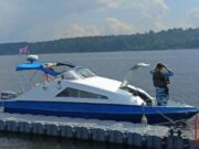 Лодка без рыбака: как в Рыбинске удалось избежать ЧП на Волжской набережной