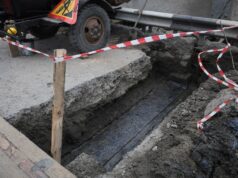 Работы на шлюзовом мосту в Рыбинске продолжаются