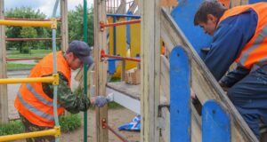 В Рыбинске создали мобильную бригаду для оперативного ремонта МАФов