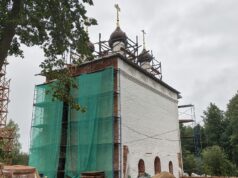 Под Рыбинском восстанавливают храм на родине преподобного Серафима Вырицкого