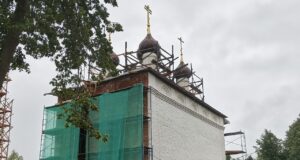Под Рыбинском восстанавливают храм на родине преподобного Серафима Вырицкого