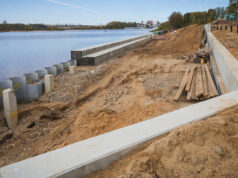 Реконструкция берегоукрепления в Рыбинске обеспечит безопасность более пятисот горожан