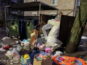 Под Рыбинском горел мусорный полигон