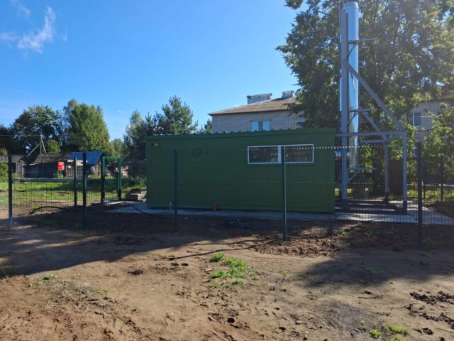 В Рыбинском районе устанавливают модульные газовые котельные
