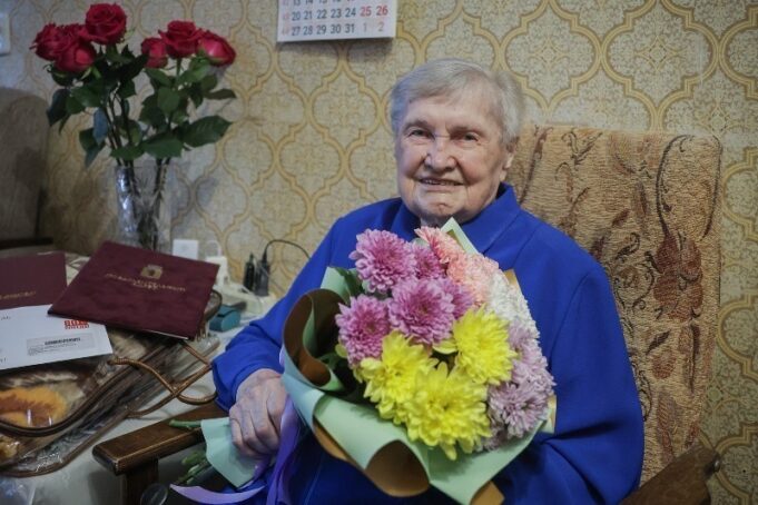 Людмила Николаевна Щербакова из Рыбинска отметила столетний юбилей