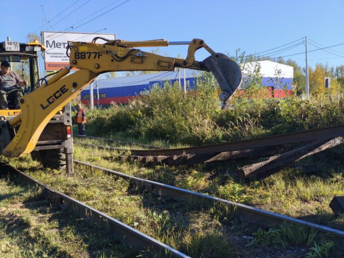 Началась реконструкция новых участков трамвайных путей в Ярославле