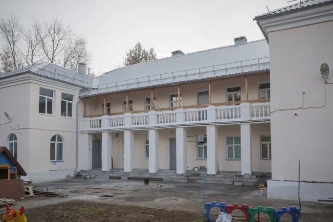 Ремонт детского сада №52 в Переборах выполнен более чем на 70%