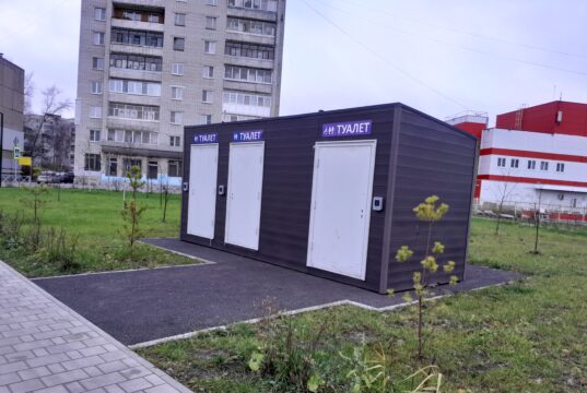 Когда же в парке на Суркова заработает туалет?