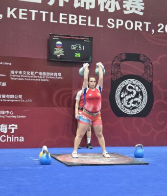 Екатерина Верховцева из Рыбинска стала Чемпионкой мира по гиревому спорту
