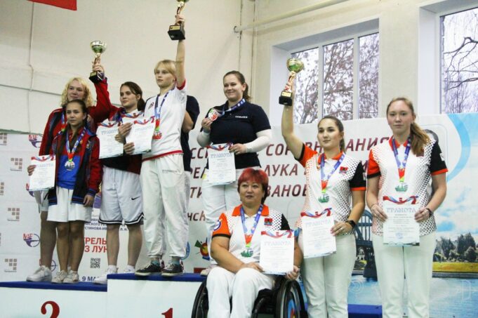 Личные и командные награды завоевали лучники из Рыбинска в родном городе