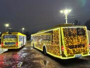 Еще один перевозчик в Рыбинске украсил автобусы для горожан