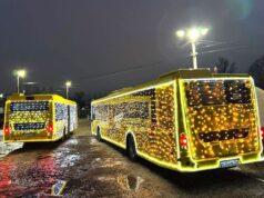 Еще один перевозчик в Рыбинске украсил автобусы для горожан