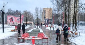 Четыре общественных пространства благоустроили в Ярославле по нацпроекту в этом году