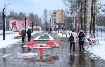 Четыре общественных пространства благоустроили в Ярославле по нацпроекту в этом году