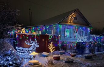 Конкурс новогоднего оформления фасадов в Ярославской области набирает обороты