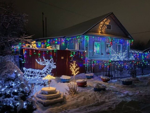 Конкурс новогоднего оформления фасадов в Ярославской области набирает обороты