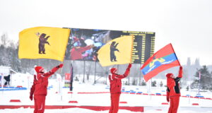 Михаил Евраев пожелал удачи участникам III этапа Кубка России по биатлону в Демино