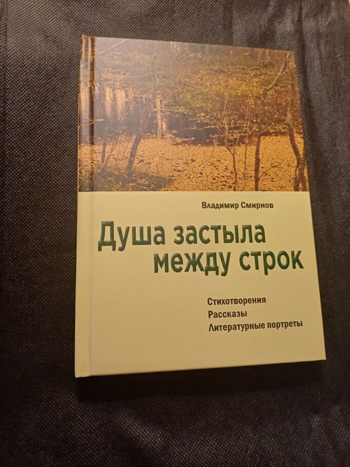 В библиотеке «Радуга» пройдёт презентация книги рыбинского писателя и краеведа Владимира Смирнова — «Душа застыла между строк»