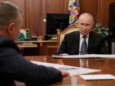 Михаил Евраев встретился с президентом России Владимиром Путиным