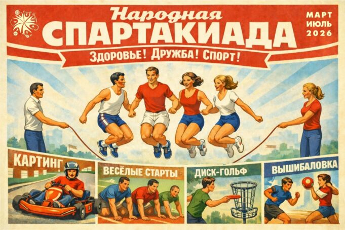 В марте в Рыбинске стартует Народная спартакиада