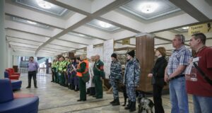 В Рыбинске развертывали эвакуационный пункт