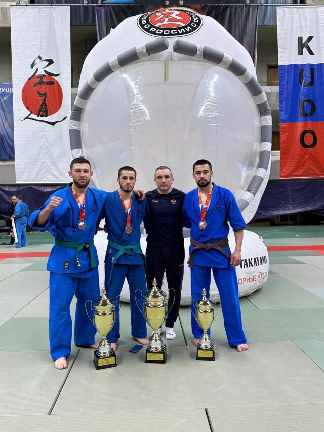 Сборная Рыбинска завоевала полный комплект медалей на чемпионате России по кудо