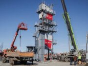 В Рыбинске стоят современный асфальтобетонный завод