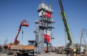 В Рыбинске стоят современный асфальтобетонный завод