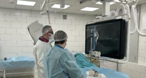 Операции в Ярославской больнице имени Н.А. Семашко выполняют с использованием нового ангиографа