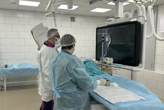 Операции в Ярославской больнице имени Н.А. Семашко выполняют с использованием нового ангиографа