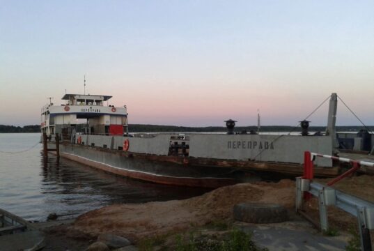 С 9 апреля в Ярославской области заработала грузопассажирская переправа «Глебово — Сменцево»